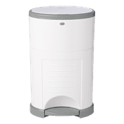 Dekor Classic Hands-Free Diaper Pail | White