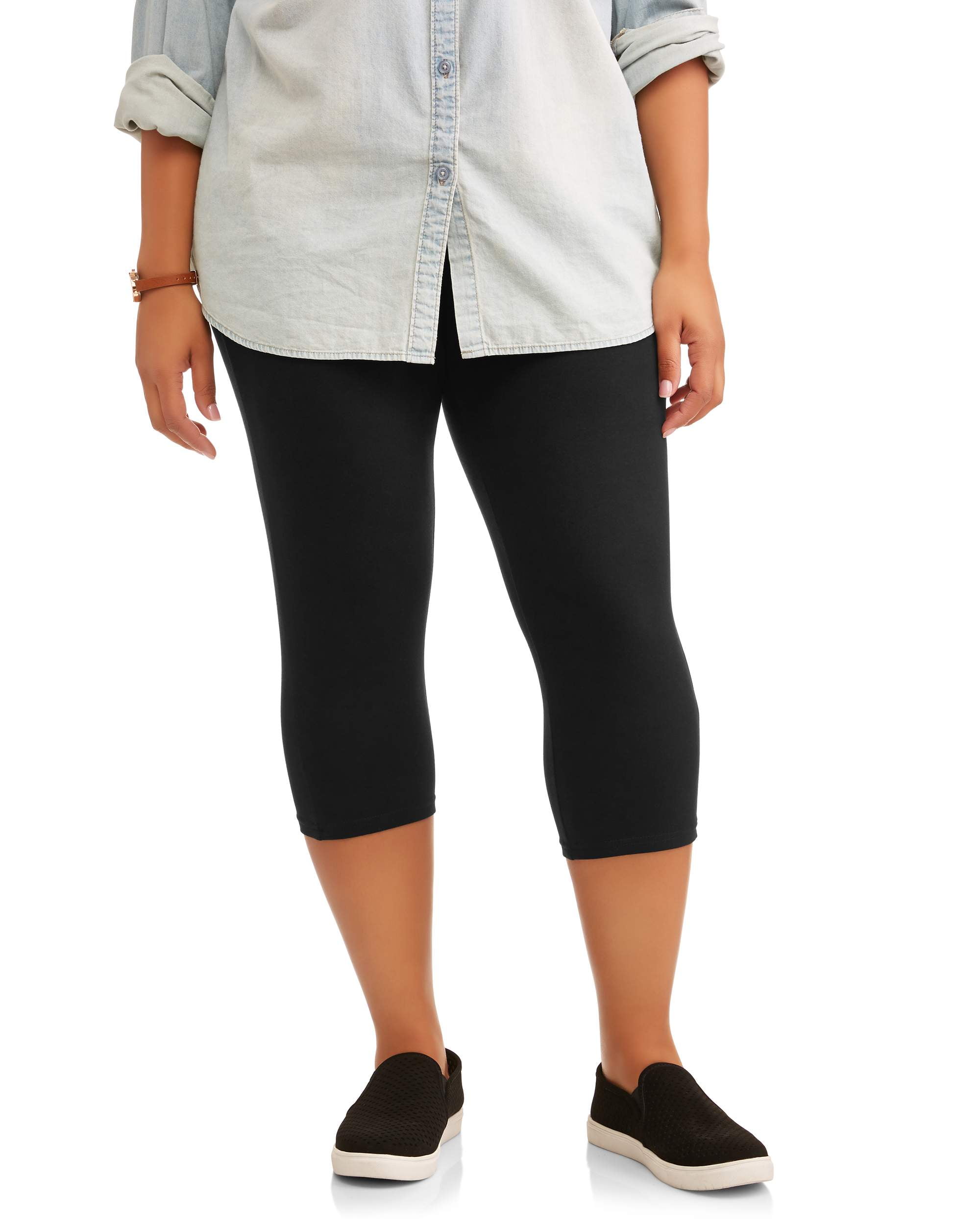 plus size leggings walmart