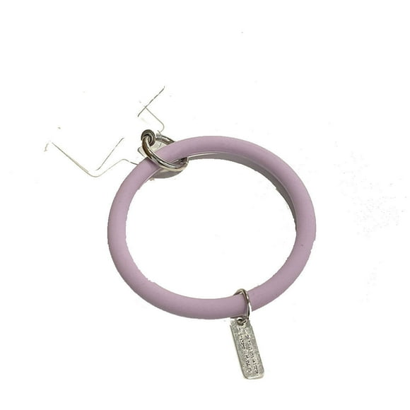 fastboy Chaîne de Téléphone Portable en Silicone Circulaire Étanche Couleur Unie Universelle Flexible Anneau Anti-Perte Lanière de Marche Extérieure Violet