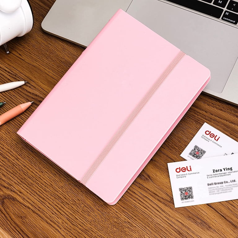 Deli Business Card Holder, Pink, Holds 180 Cards photo 6
