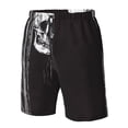 thumbnail image 4 of Honeii Shorts Décontractés pour Hommes avec Imprimé Crâne Gothique et Cordon de Serrage, Maillots de Bain Séchage Rapide Shorts de Plage-Petit, 4 of 6