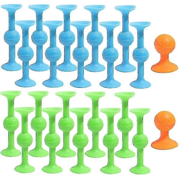 22 Pcs Pop Darts Soft Silicone Pop Darts Game Set With 2 Orange Objectives Sticky Toys Indoor Outdoor Sports Throwing Games Pop Darts Sucker