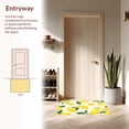 thumbnail image 3 of ODIKA 5'x7' Machine Washable Non-Slip Area Rug, Stylized Lemon Inspired Abstract with Cream Background and Yellow Highlights High Traffic Rug, Yellow, 127794, 3 of 7