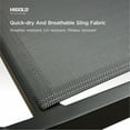 thumbnail image 6 of HIGOLD Heck Extendable Outdoor Dining Set for 8-10 Person, Aluminum Tabletaop, Black, 6 of 12