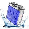 thumbnail image 1 of Eléctrico Portable Shaver Electric USB Recargable para Hombres (básicos) Azul, 1 of 9