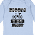 thumbnail image 4 of Inktastic Mommys Biking Buddy Boys or Girls Long Sleeve Baby Bodysuit, 4 of 5