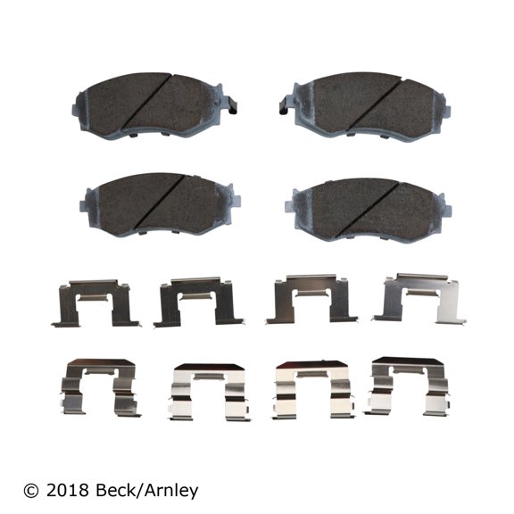 BeckArnley 085-6381 Premium Asm Pads W / Hardware