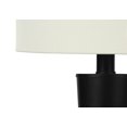 thumbnail image 3 of Monarch Specialties Lighting, Set Of 2, 24"h, Table Lamp, Usb Port Included, Black Metal, Ivory / Cream Shade, Contemporary, 3 of 6