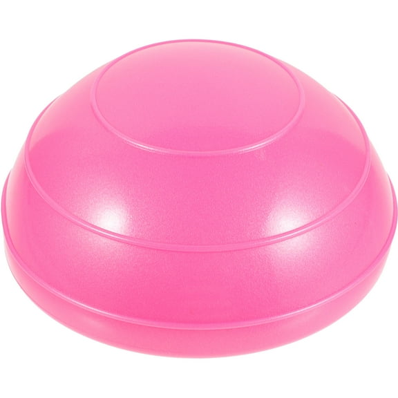 Pawsdot Gym Exercise Rosy Half Yoga Ball for Sport Balance and Massage