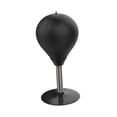 thumbnail image 2 of Saco de boxeo de escritorio Speed ​​Ball con inflador que se adhiere a tu escritorio. Negro, 2 of 9