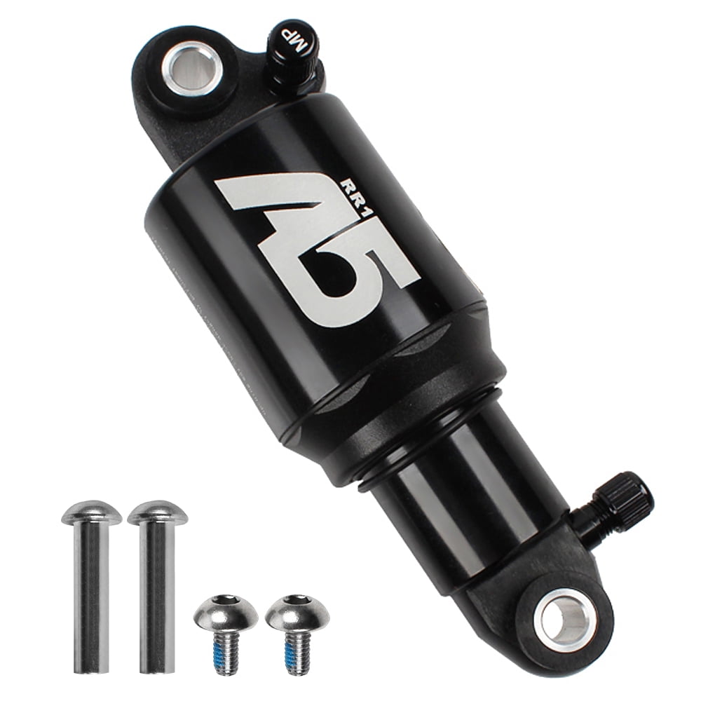 Rear Shock Absorber Bike Air Rear Shock Absorber Useful Aluminum Alloy,for Trail Riding RR1 Dual Gas 165MM 
