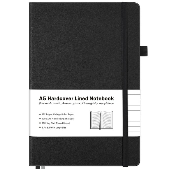 Cuaderno MALEDEN A5 14,5x22 cm Tapa Dura Cuero Sintético 100GSM