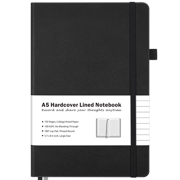 Cuaderno MALEDEN A5 14,5x22 cm Tapa Dura Cuero Sintético 100GSM