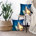 thumbnail image 5 of LALILO Throw Pillow Covers Ocean Sunset Wave Water Tropical Beach Cushion Cover 18" x 18", 2 Pack, 5 of 6