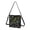 Black-Dragonfly Flowers, variant on Dolphin Flowers Print Bucket Crossbody Bag for Women, Casual Vegan Leather Hobo Satchel Purse with Adjustable Strap, Lightweight Sturdy Shoulder Handbag for Travel, Blue