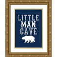 thumbnail image 1 of Robinson, Tamara 18x24 Gold Ornate Wood Framed with Double Matting Museum Art Print Titled - Little Man Cave, 1 of 4