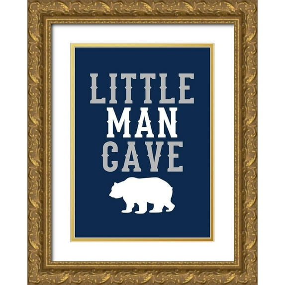 Robinson, Tamara 18x24 Gold Ornate Wood Framed with Double Matting Museum Art Print Titled - Little Man Cave
