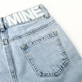thumbnail image 4 of KIDSCOOL SPACE Girls Flare Jeans,Little Big Girl Ripped Wide Leg Soft Denim Pants,7-8 Years, 4 of 6