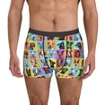 thumbnail image 1 of Balery Cute Dogs Collage Calzoncillos bóxer para hombre, ropa interior de algodón suave y transpirable con cinturilla de nailon-Medium, 1 of 5