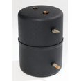 thumbnail image 1 of Hadley Air Tank H00626 138 Cubic Inch; Black; 2 Mounting Studs, 1 of 4