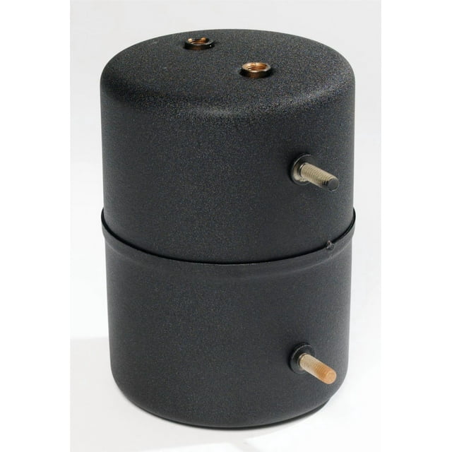Hadley Air Tank H00626 138 Cubic Inch; Black; 2 Mounting Studs