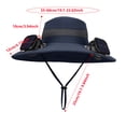 thumbnail image 4 of Kugisaki Sun Hat with Fans Solar Power Fan Wide Brim Sun Hat Fishing Essentials for Hiking Beach Summer Outdoor, 4 of 7
