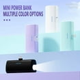 thumbnail image 6 of 5000mAh Portable Power Bank with Torch Pocket Power Bank 5000mah with Flashlight Portable Power Bank Portable Mini Charger, 6 of 19