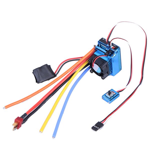 Sensor sin escobillas controlador de velocidad de gran corriente 120A para Tmvgtek coche RC 0.0472222222222222 0.0486111111111111