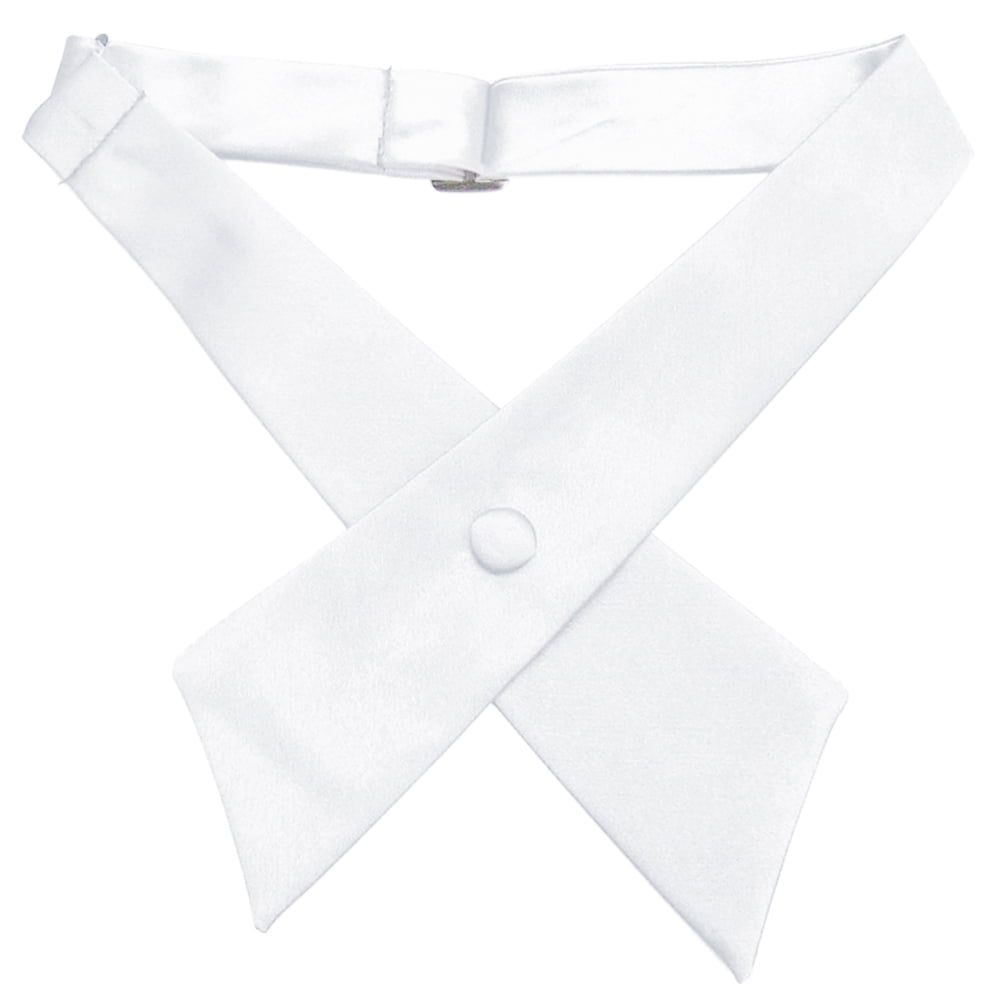 Toptie Criss-Cross Tie, Girls' School Uniform Cross Tie-White - Walmart.com