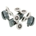 thumbnail image 4 of HOMEMAXS 4pcs Door Roller Four Bearing Trolley Assembly Window Door Roller Replacement, 4 of 7