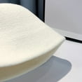 thumbnail image 5 of Round Dome Bucket Hat Short Brim Thick Warm Bucket Hat Women Winter Knitting Wool Basin Hat, 5 of 8