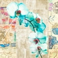 thumbnail image 3 of Kelly, Parr 20x20 Black Modern Framed Museum Art Print Titled - Kaleidoscope Orchid II (detail), 3 of 5