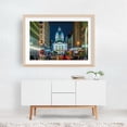 thumbnail image 6 of Market St & The Statehouse - Indianapolis Indiana Photography Cityscape Nightlife Architecture City Street Photography Neon Sign Unframed Wall Art Print 4 x 6 inches, 6 of 7