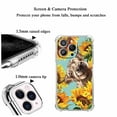 thumbnail image 4 of Highland Cow Case for iPhone 14 Pro Max,Aesthetic Art Design Pattern Soft Full TPU Bumper Cover, 4 of 5