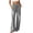 Dark Gray-1, variant on Gytharion Ribble Knitted Lounge Pants for Women Soft Comfy Slacks with Pockets Solid Casual Drawstring High Waisted Straight Leg Trousers