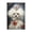 Victorian Bichon Frise, variant on Stupell Industries Eclectic Elegant Lady French Bulldog Black Framed Giclee Art, 12 x 18, by Wumples