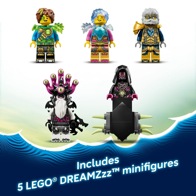 l❣️ LEGO, DreamZzz Tiger Shark Tank Building Toy, 71515, 2 Build