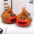 thumbnail image 2 of AYYUFE Prank Poop Pendant Recovery Vivid Out Tongues Tricky Poop Toys for Relax, 2 of 7