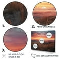 thumbnail image 3 of Designart "Sunrise Tranquility In The Prairies I" Prairies Floater Framed Wall Art Living Room, 3 of 5