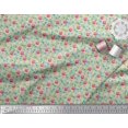 thumbnail image 2 of Soimoi Cotton Poplin Fabric Leaves & Floral Artistic Print Fabric by Yard 42 Inch Wide, 2 of 5