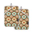 thumbnail image 7 of Yayeee Pot Holders Kitchen Heat Resistant with Pockets 7"x9.8" Cotton Oven Cooking Hot Pads, Retro Blossom Flower, 7 of 7