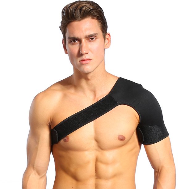 WALFRONT Support Shoulder Brace for Women and Men,Light and Breathable