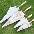 thumbnail image 7 of Clearance Vekome Lace Embroidered Sun Parasol Umbrella Bridal Wedding Dancing Party Photo Show, 7 of 7