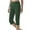 Green #729, variant on Bovemsi Women's Tummy Control Biker Shorts Pants High Waisted Crop Work Summer Casual Point Slacks Yoga Dress Pant Workout Athletic Leggings