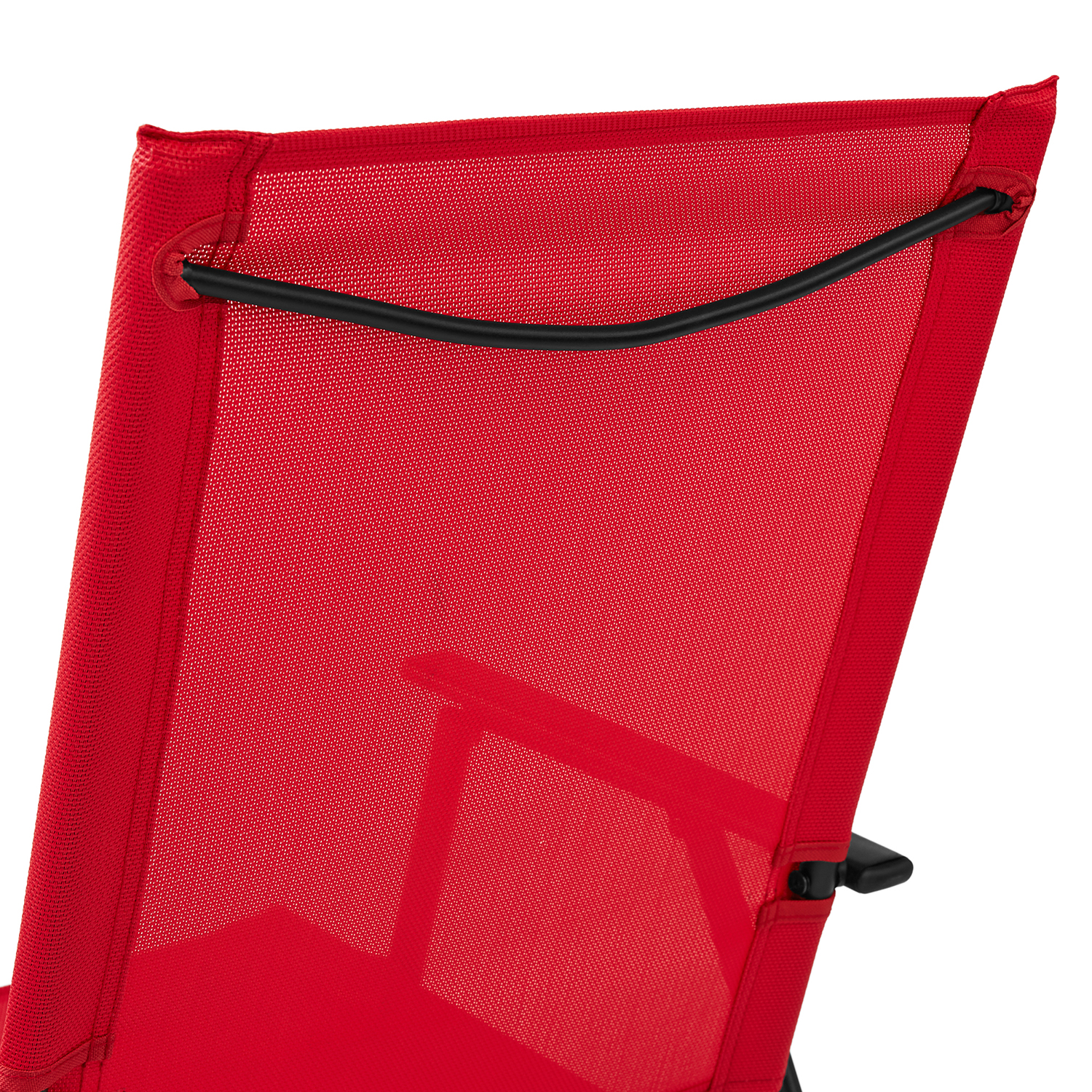 Mainstays Greyson Steel and Sling Folding Outdoor Patio Armchair - Set of 2, Red - image 2 of 8
