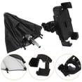 thumbnail image 3 of Miangastore Motorcycle Phone Mount Black Plastic 1Set 11.2X11.2X7.3In, 3 of 8