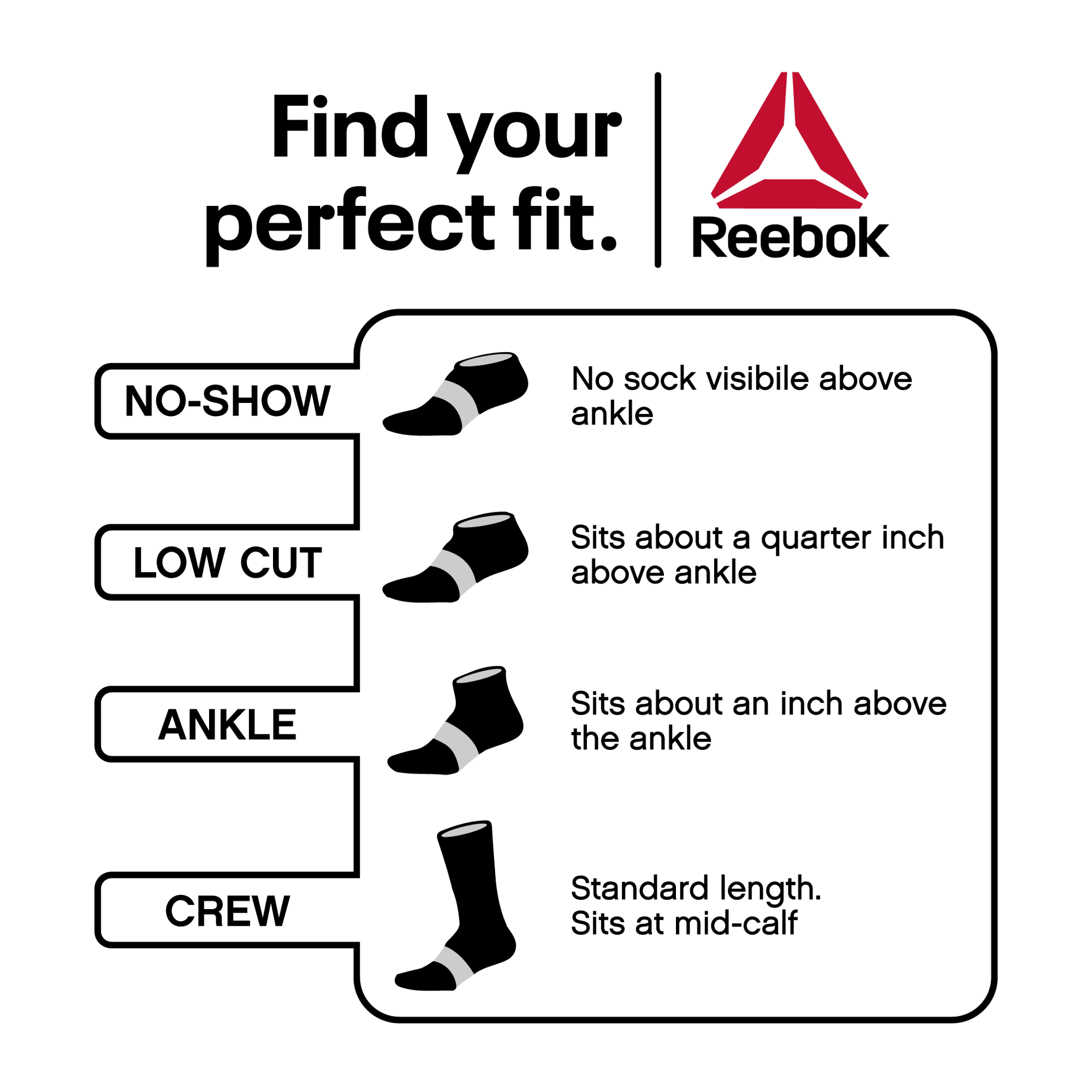 grado Generacion recuperar Reebok Men's Pro Series Crew Socks, 6-Pack - Walmart.com