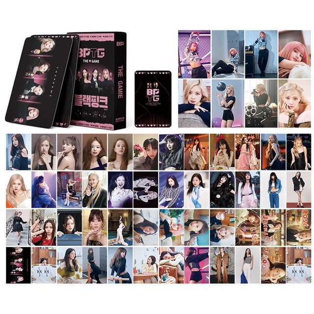 blackpink photocard 55pcs/set Lomo Cards Summer Diary Photocards Lisa Jisoo Rose Jennie Born blackpink album lomo card blackpink official photocard BWRK