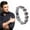 White, variant on SIfdSeng Authentic Black Leather Stainless Steel Bracelet Men's Gothic Motorcycle Belt Buckle Matching Bracelets Boho Bracelets for Women Stackable Sterling Silver Summer Bracelets for Teen Girls