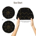 thumbnail image 5 of Naloa Golden Spider Web Adjustable Hair Bonnet for Sleeping, Hair Wrap Sleep Cap Turban for Women Men, Curly Straight Hair Long Large Braid Unisex, 5 of 6